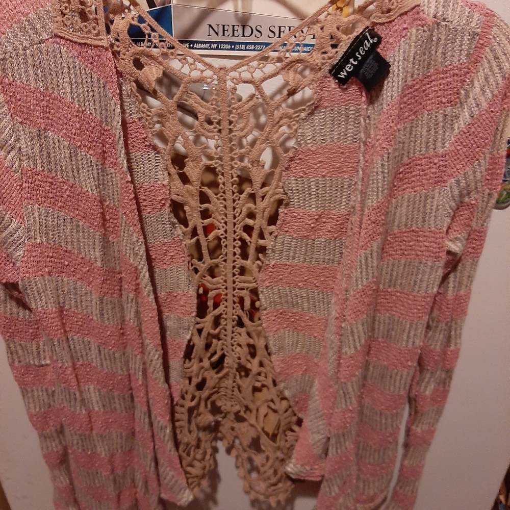 Sweet sweater cover up